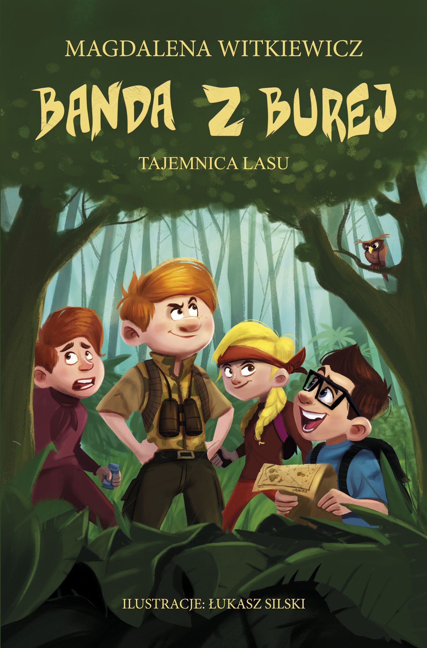 Tytuł: Banda z Burej. Tajemnica lasu
Autor: Magdalena Witkiewicz
Wydawnictwo: Skarpa Warszawska
Formaty: EPUB, MOBI