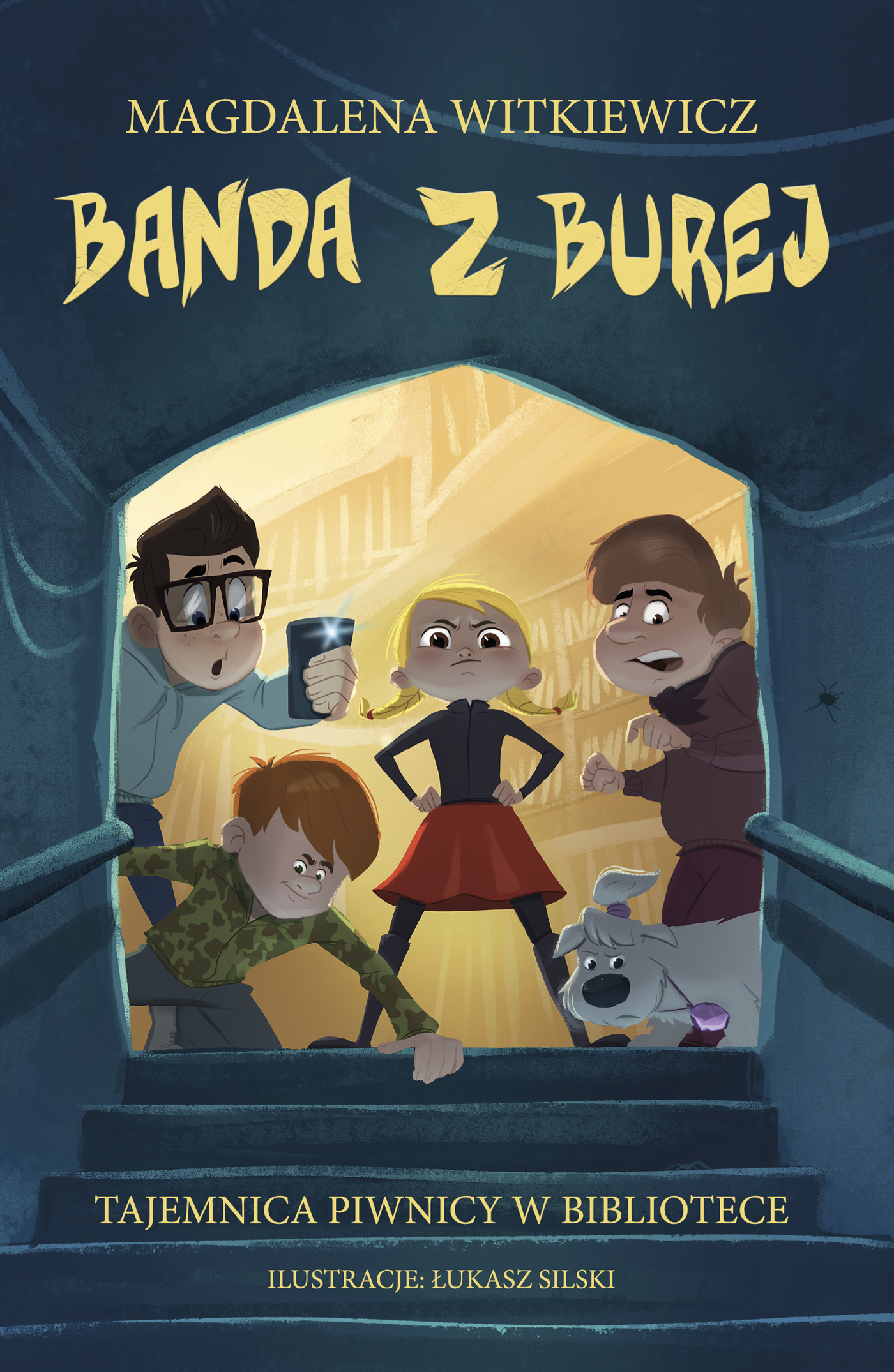 Tytuł: Banda z Burej. Tajemnica piwnicy w bibliotece
Autor: Magdalena Witkiewicz
Wydawnictwo: Skarpa Warszawska
Formaty: EPUB, MOBI
