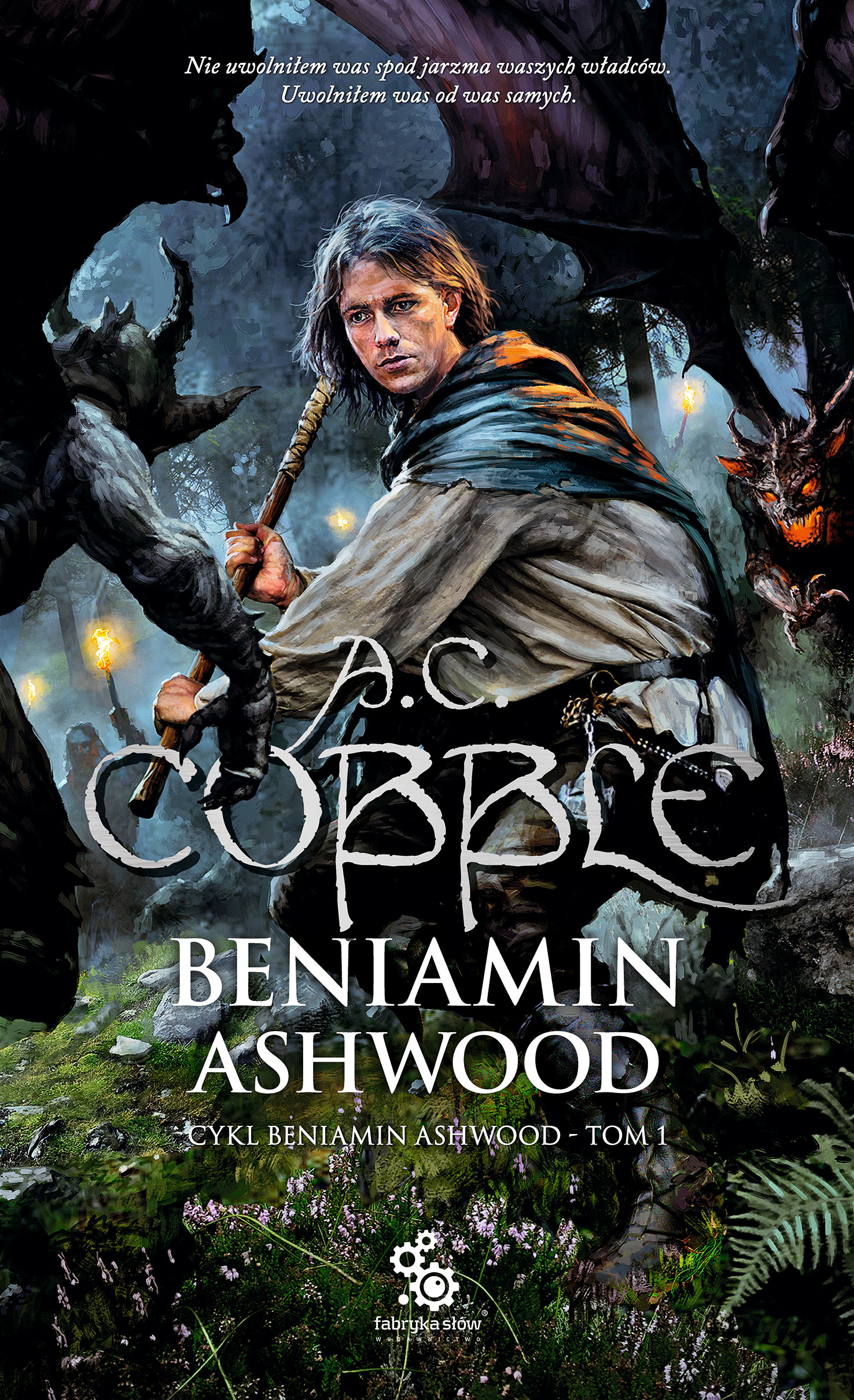 Tytuł: Beniamin Ashwood (#1). Beniamin Ashwood
Autor: A.C. Cobble
Wydawnictwo: Fabryka Słów
Formaty: EPUB, MOBI