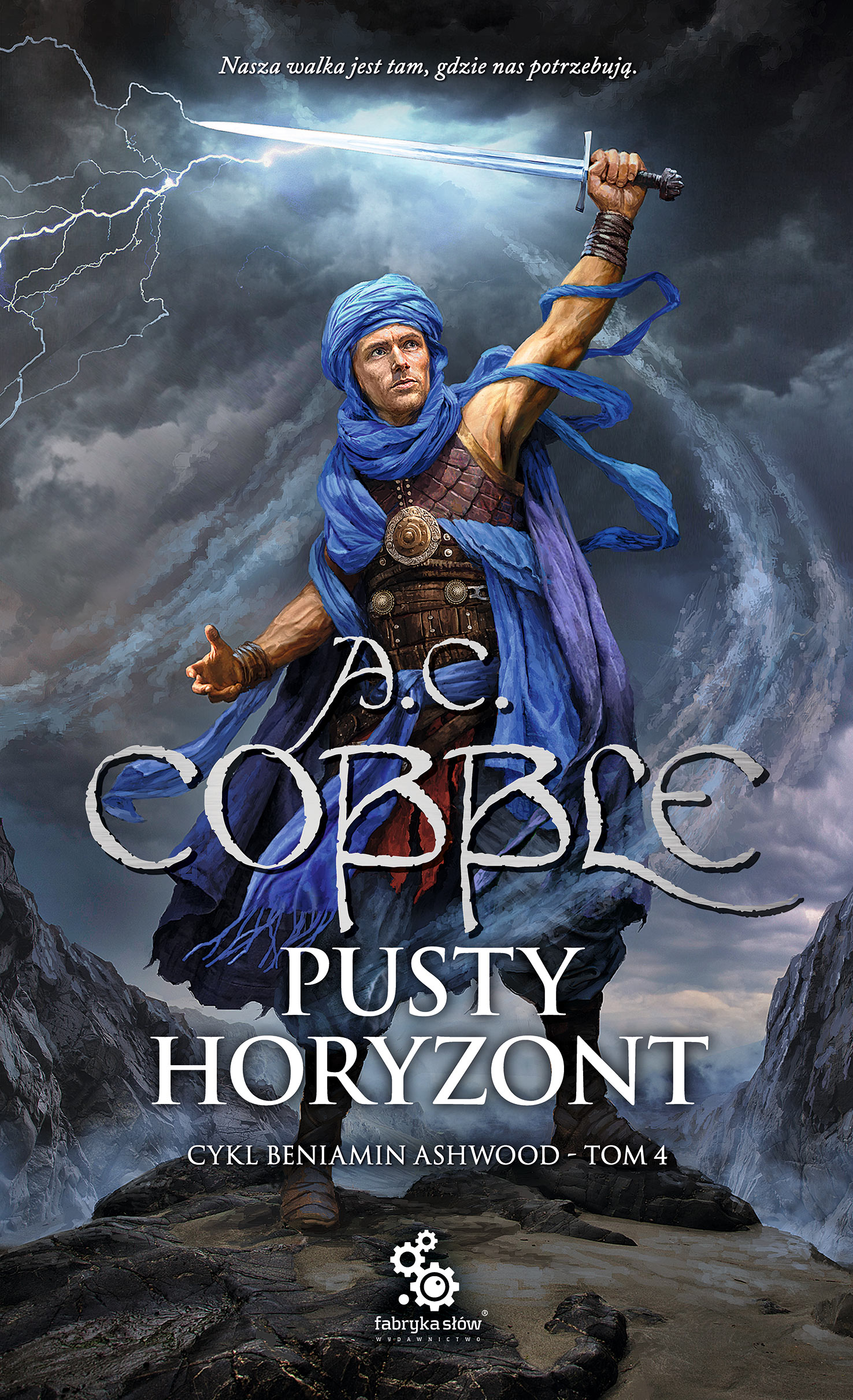 Tytuł: Beniamin Ashwood (#4). Pusty horyzont
Autor: A.C. Cobble
Wydawnictwo: Fabryka Słów
Formaty: EPUB, MOBI