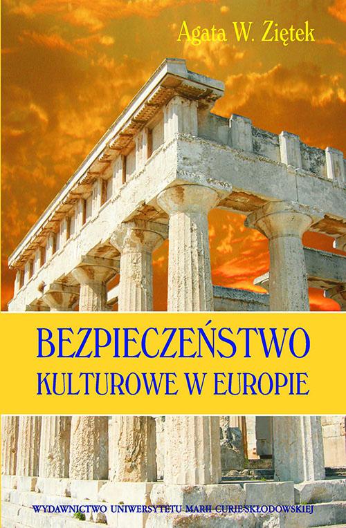 Bezpieczeństwo kulturowe w Europie — okładka e-booka
