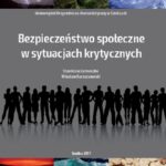 Bezpieczeństwo społeczne w sytuacjach krytycznych — okładka e-booka