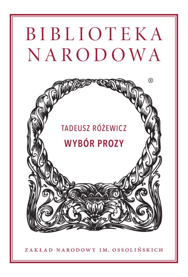 Biblioteka Narodowa (I, 338). Wybór prozy — okładka e-booka