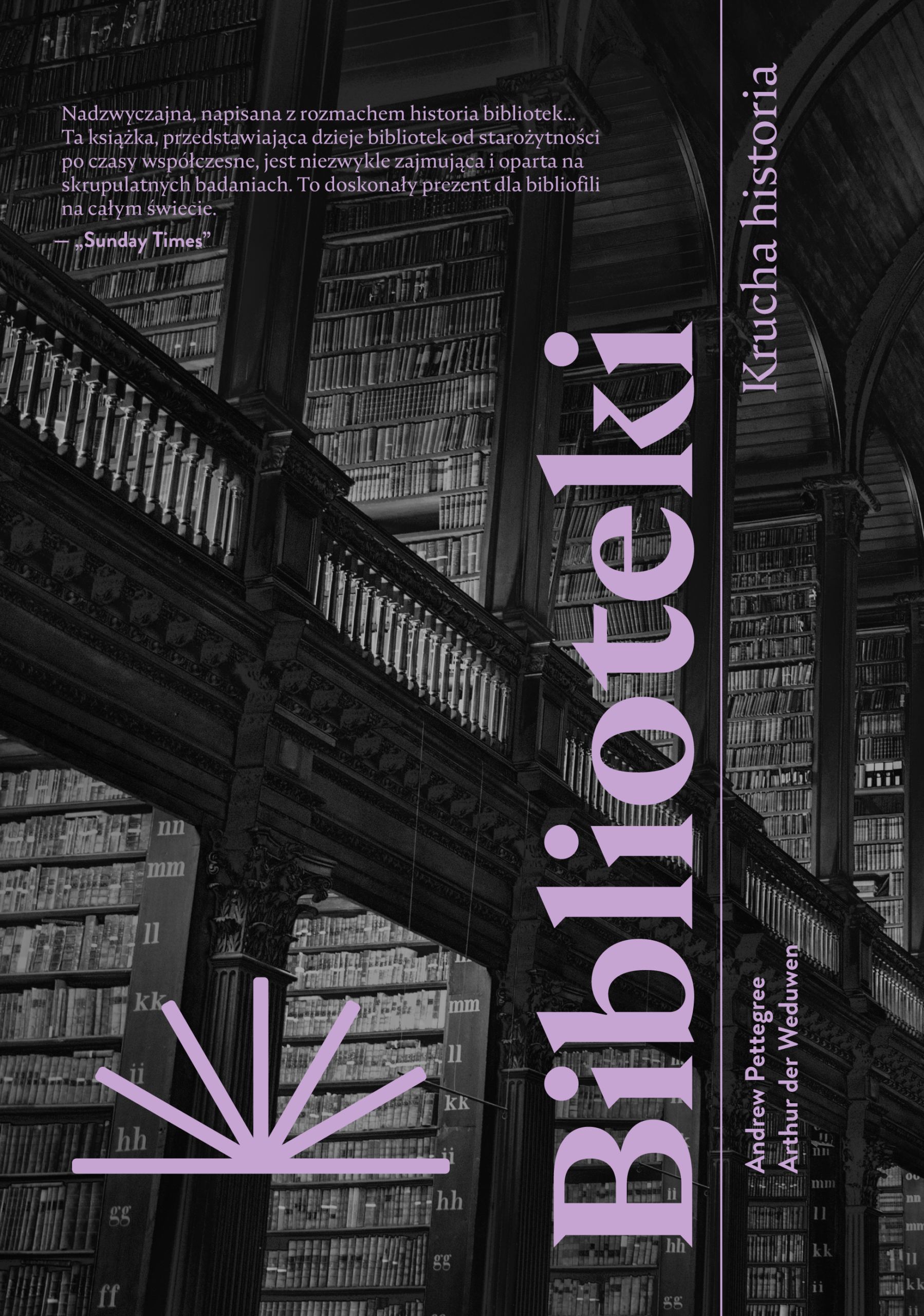 Tytuł: Biblioteki. Krucha historia
Autor: Andrew Pettegree, Arthur der Weduwen
Wydawnictwo: Smak Słowa
Formaty: EPUB, MOBI
