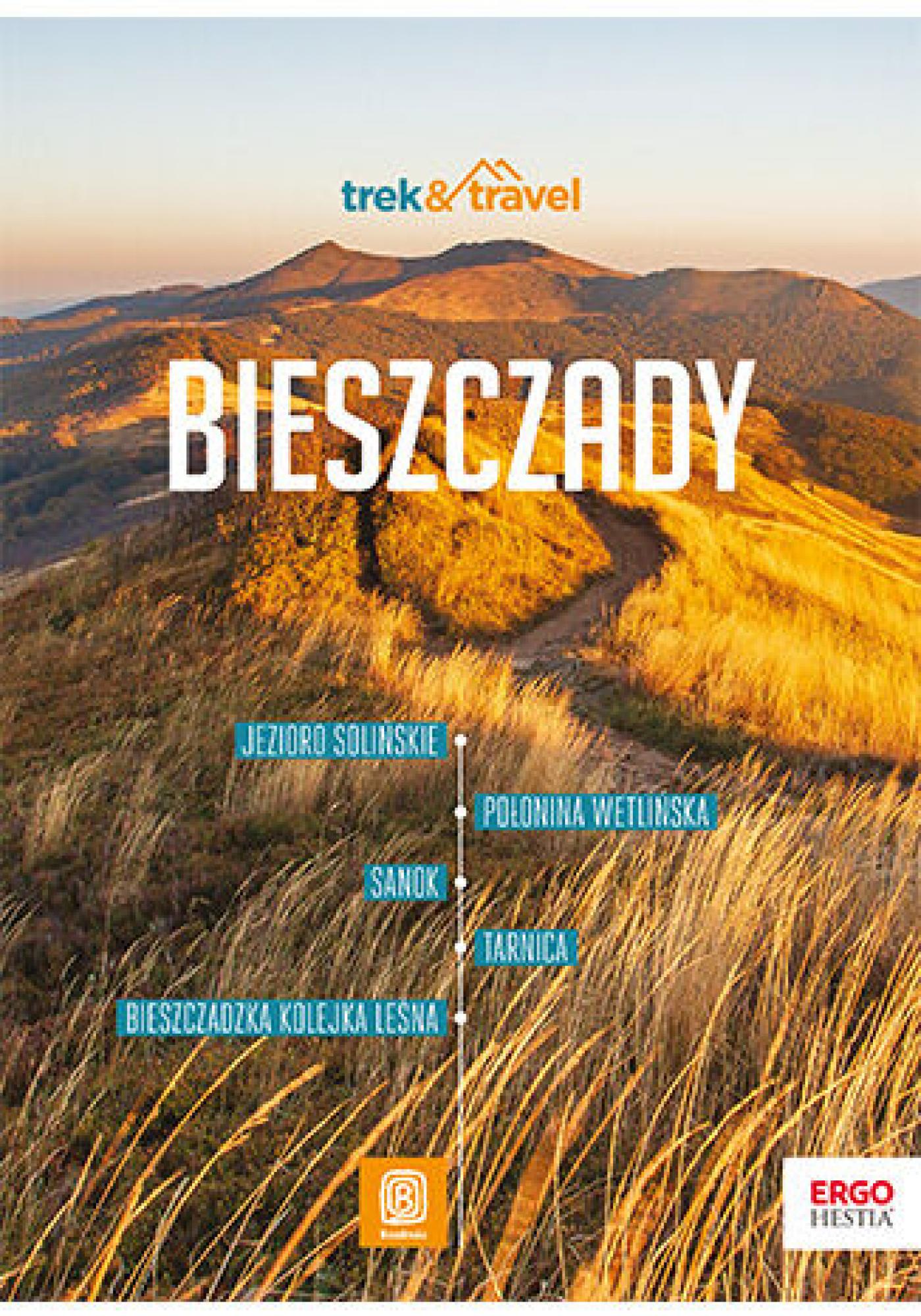 Bieszczady. trek&travel. Wydanie 2 — okładka e-booka