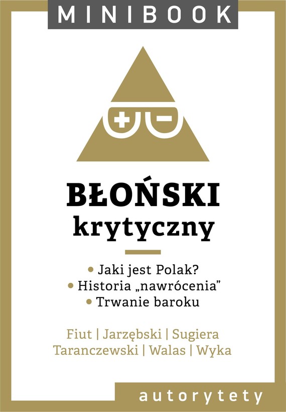 Tytuł: Błoński. Minibook
Autor: 
Wydawnictwo: Miesięcznik Znak
Formaty: EPUB, MOBI