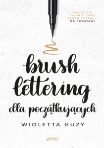 Brush lettering dla początkujących — okładka e-booka