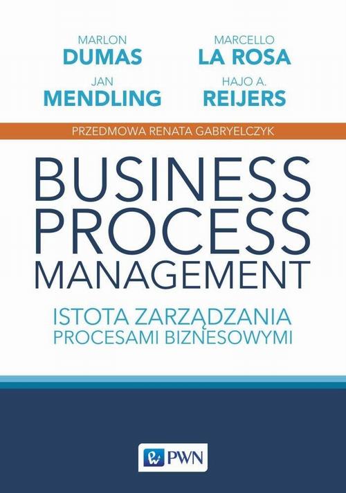 Tytuł: Business process management
Autor: Marlon Dumas, Marcello La Rosa, Jan Mendling, Hajo A. Reijers, Renata Gabryelczyk
Wydawnictwo: Wydawnictwo Naukowe PWN
Formaty: EPUB, MOBI