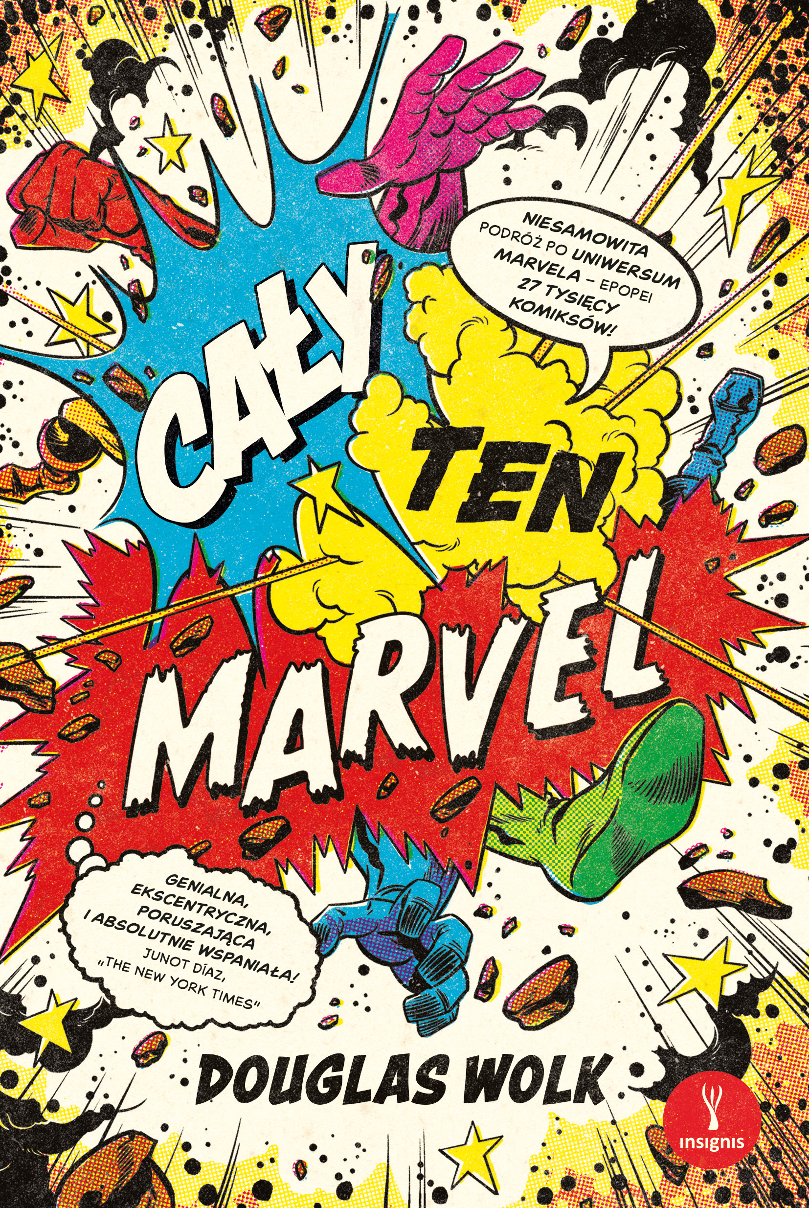 Tytuł: Cały ten Marvel. Niesamowita podróż po uniwersum Marvela – epopei 27 tysięcy komiksów
Autor: Douglas Wolk
Wydawnictwo: Insignis Media
Formaty: EPUB, MOBI