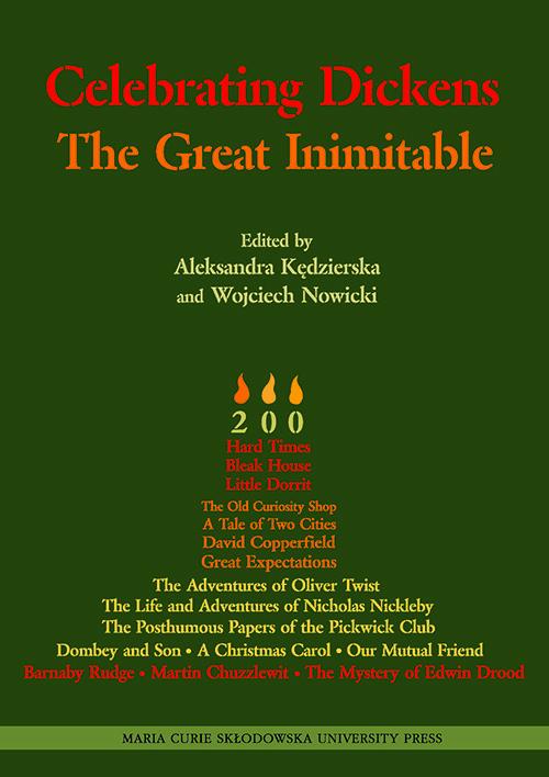 Celebrating Dickens. The Great Inimitable — okładka e-booka