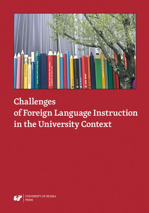 Challenges of Foreign Language Instruction in the University Context — okładka e-booka