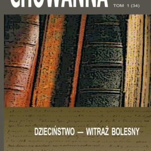Tytuł: Chowanna 2010, R. 53 (66), T. 1 (34): Dzieciństwo – witraż bolesny
Autor: 
Wydawnictwo: Wydawnictwo Uniwersytetu Śląskiego
Formaty: PDF