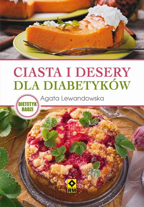 Ciasta i desery dla diabetyków — okładka e-booka