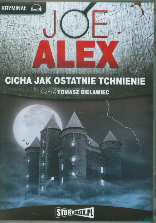Tytuł: Cicha jak ostatnie tchnienie
Autor: Joe Alex
Wydawnictwo: Storybox
Formaty: MP3