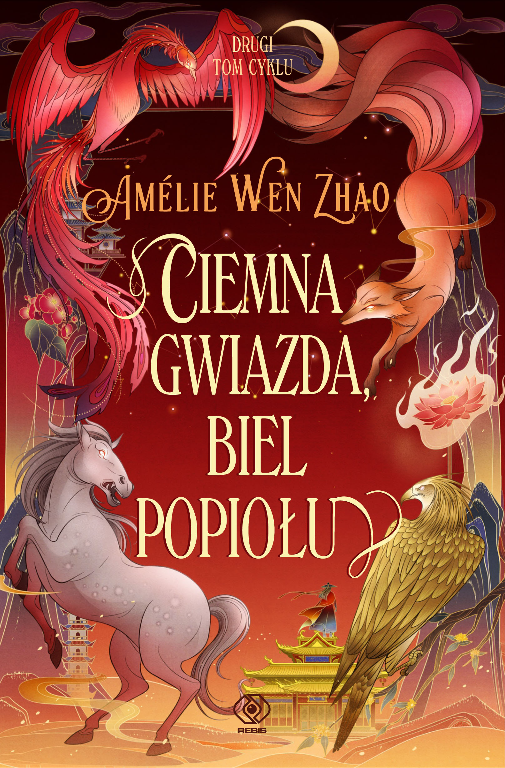 Ciemna gwiazda, biel popiołu — okładka e-booka