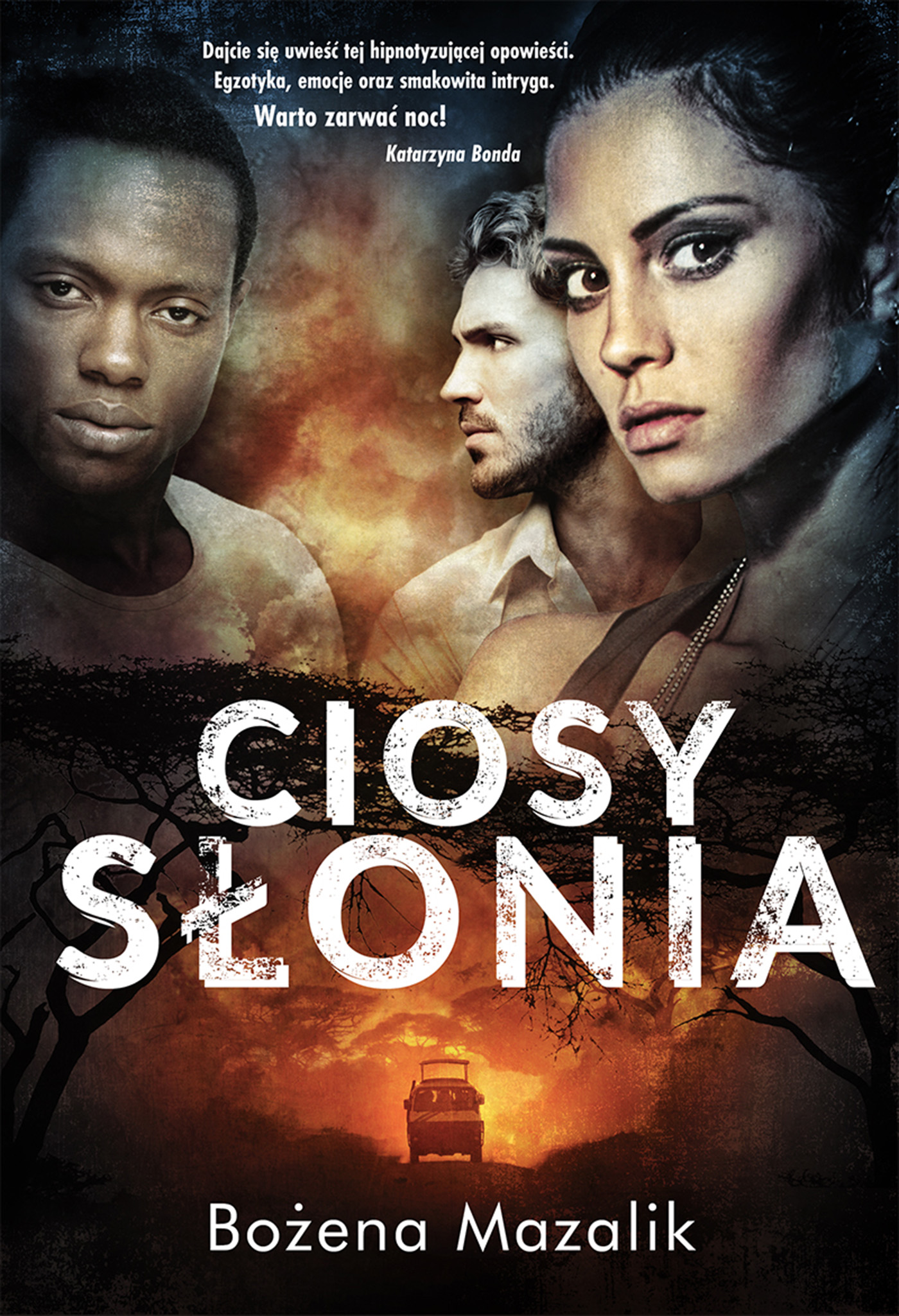 Tytuł: Ciosy słonia
Autor: Bożena Mazalik
Wydawnictwo: Zysk i S-ka
Formaty: EPUB, MOBI