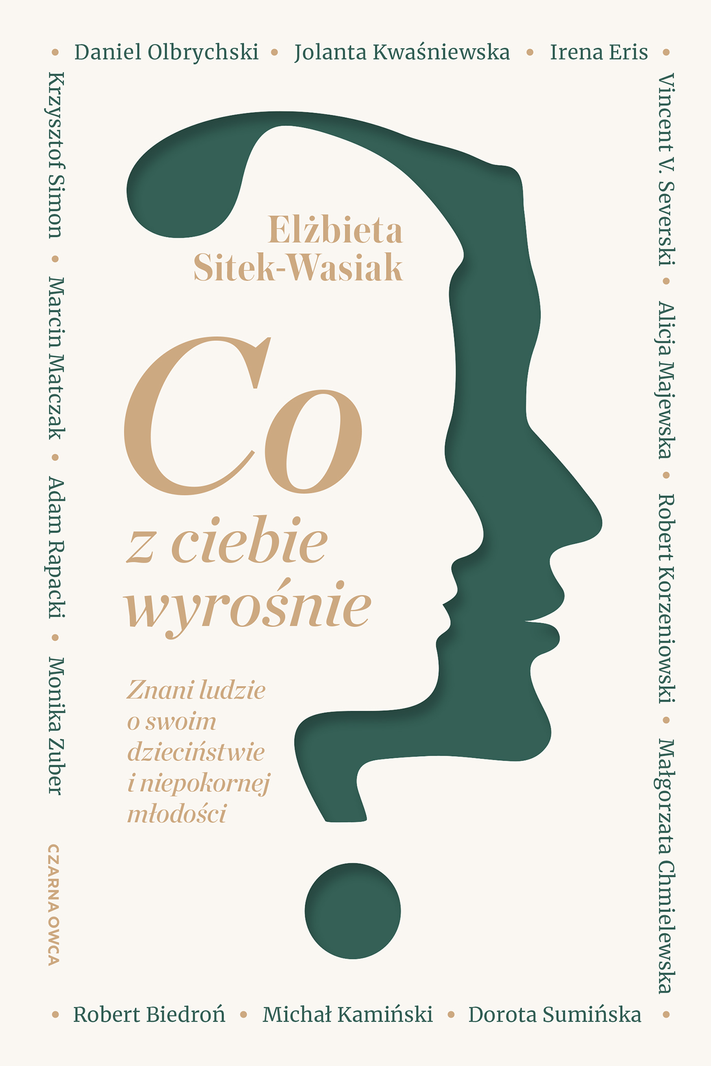 Tytuł: Co z ciebie wyrośnie?. Znani ludzie o swoim dzieciństwie i niepokornej młodości
Autor: Elżbieta Sitek-Wasiak
Wydawnictwo: Wydawnictwo Czarna Owca
Formaty: EPUB, MOBI