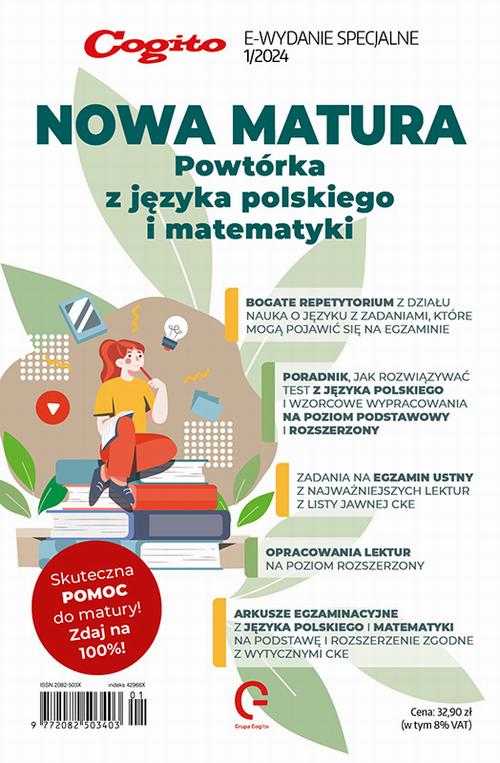 Tytuł: Cogito 1/2024
Autor: Ola Siewko
Wydawnictwo: Cogito
Formaty: PDF