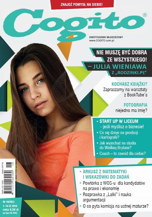 Tytuł: Cogito 16/2016
Autor: 
Wydawnictwo: Cogito
Formaty: PDF