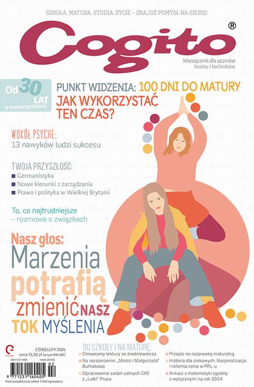Tytuł: Cogito 2/2024
Autor: Ola Siewko
Wydawnictwo: Cogito
Formaty: PDF