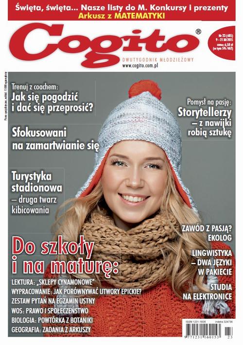 Tytuł: Cogito 23/2015
Autor: 
Wydawnictwo: Cogito
Formaty: PDF