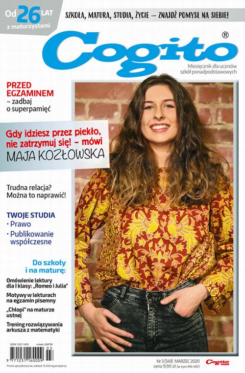 Tytuł: Cogito 3/2020
Autor: 
Wydawnictwo: Cogito
Formaty: PDF