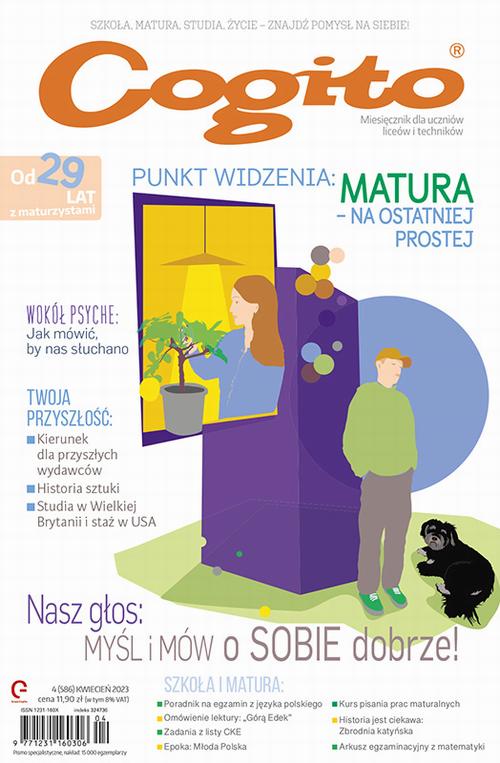 Tytuł: Cogito 4/2023
Autor: Ola Siewko
Wydawnictwo: Cogito
Formaty: PDF