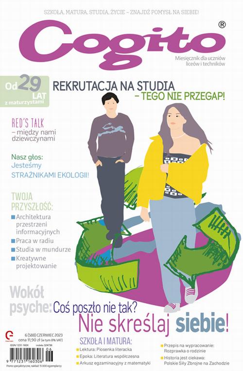 Tytuł: Cogito 6/2023
Autor: Ola Siewko
Wydawnictwo: Cogito
Formaty: PDF