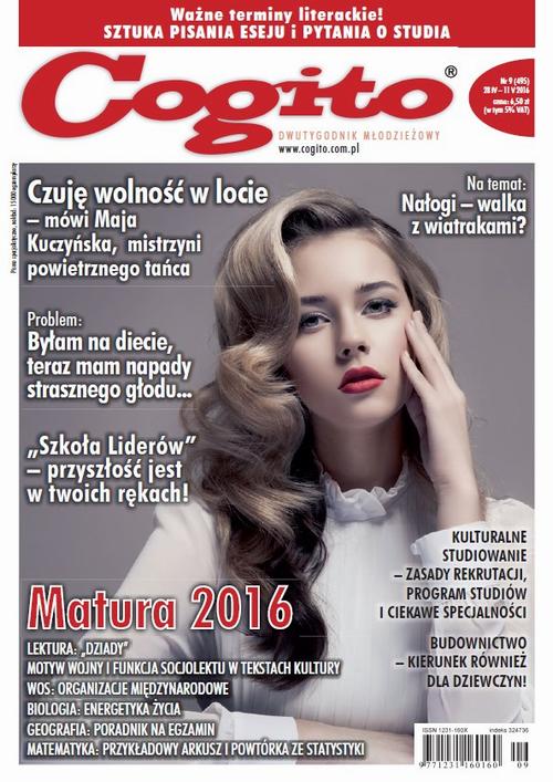 Tytuł: Cogito 9/2016
Autor: 
Wydawnictwo: Cogito
Formaty: PDF