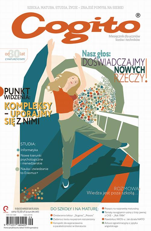 Tytuł: Cogito 9/2024
Autor: Ola Siewko
Wydawnictwo: Cogito
Formaty: PDF