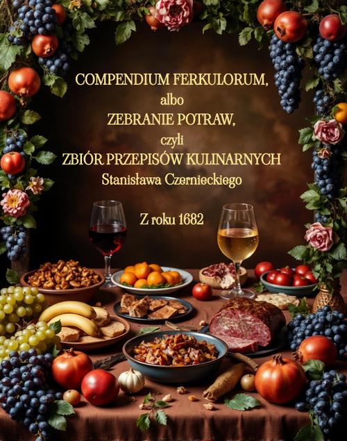 Tytuł: Compendium Ferkulorum, albo Zebranie Potraw, czyli Zbiór Przepisów Kulinarnych
Autor: Stanisław Czerniecki
Wydawnictwo: Armoryka
Formaty: PDF, MOBI, EPUB