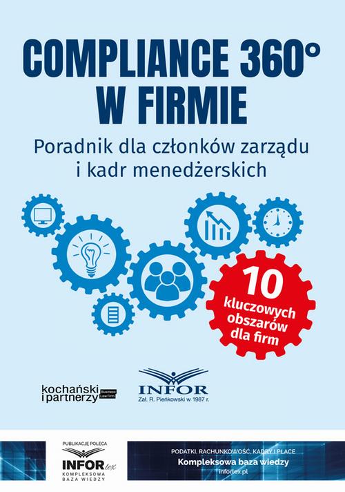 Compliance 360° w firmie.Poradnik dla członków zarządu i kadr menedżerskich — okładka e-booka