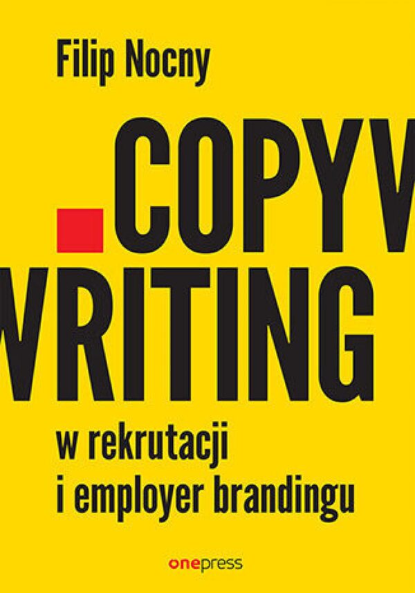 Copywriting w rekrutacji i employer brandingu — okładka e-booka