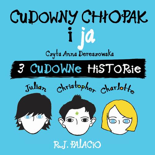 Tytuł: Cudowny chłopak i ja: trzy cudowne historie
Autor: R.J. Palacio
Wydawnictwo: Albatros
Formaty: MP3