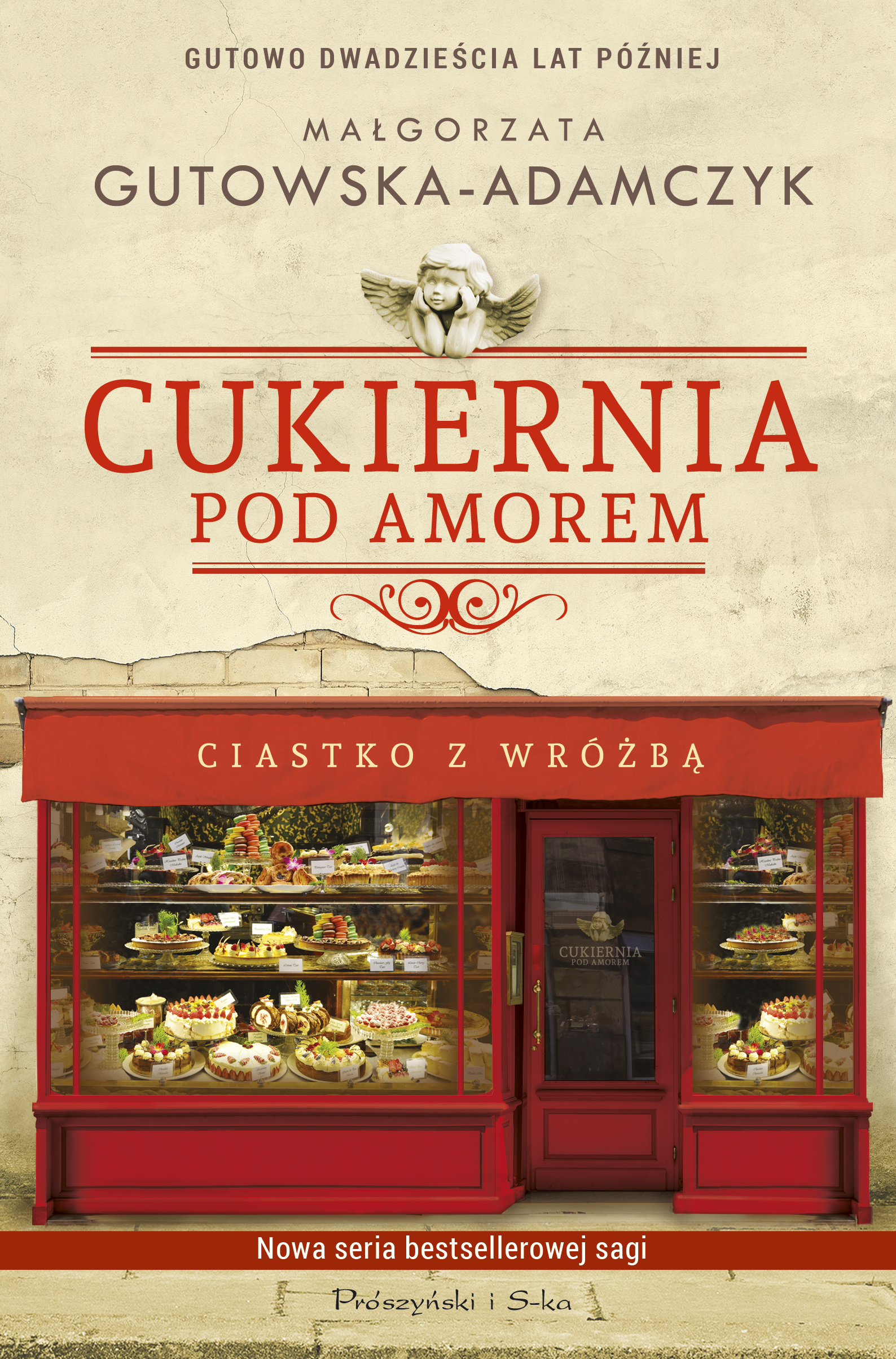 Cukiernia Pod Amorem. Ciastko z wróżbą — okładka