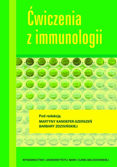 Ćwiczenia z immunologii — okładka e-booka