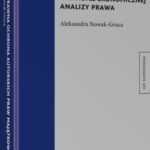 Tytuł: Cywilnoprawna ochrona autorskich praw majątkowych w świetle ekonomicznej analizy prawa
Autor: Aleksandra Nowak-Gruca
Wydawnictwo: Wolters Kluwer
Formaty: PDF