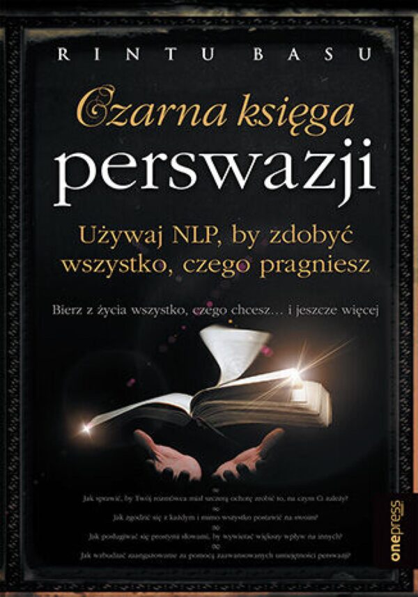 Czarna księga perswazji. Używaj NLP, by zdobyć wszystko, czego pragniesz — okładka e-booka