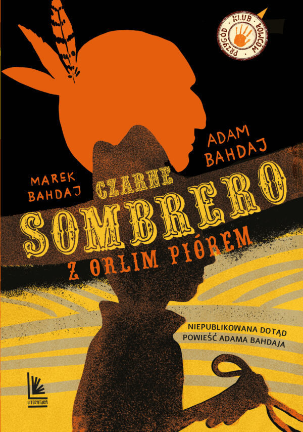 Czarne sombrero z orlim piórem — okładka
