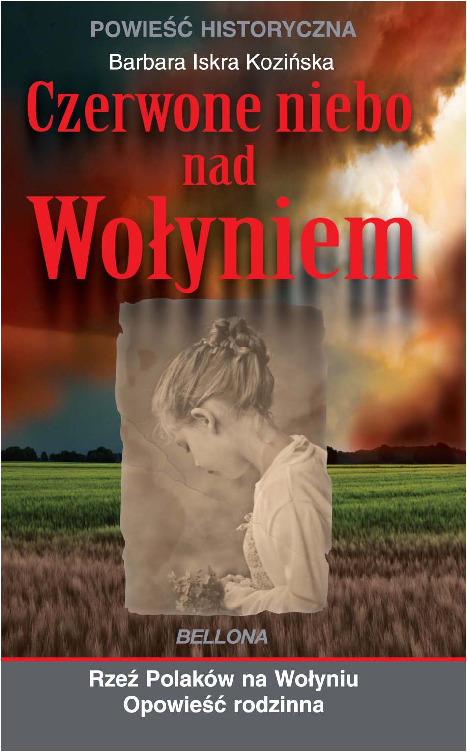 Czerwone niebo nad Wołyniem — okładka e-booka