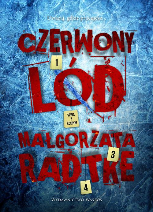 Czerwony lód — okładka