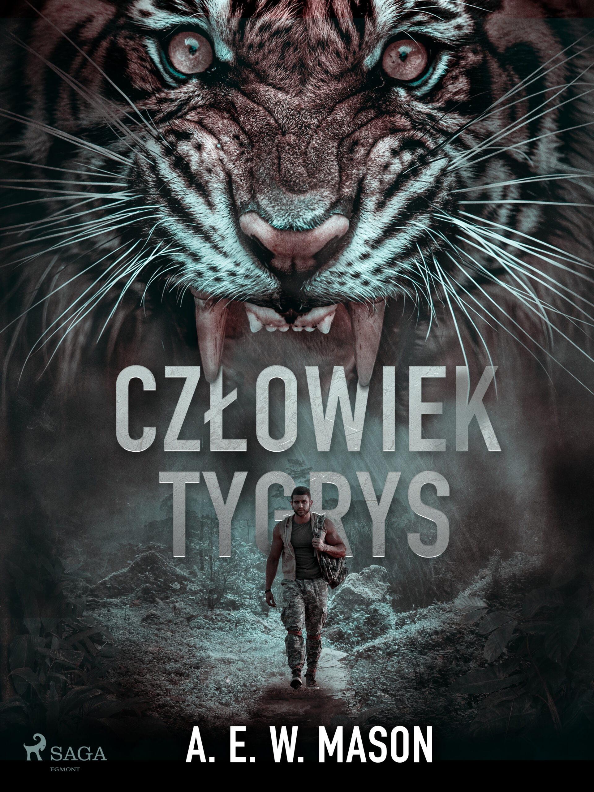 Człowiek tygrys — okładka e-booka