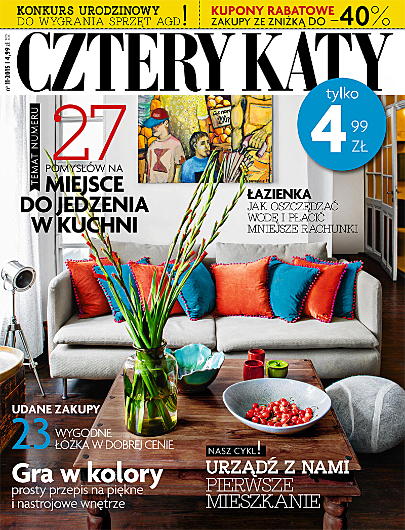 Cztery Kąty 11/2015 — okładka e-booka