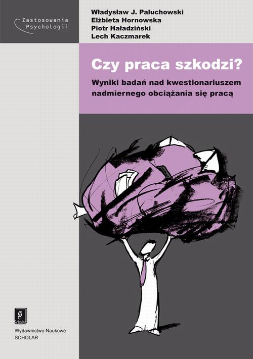Tytuł: Czy praca szkodzi? Wyniki badań nad kwestionariuszem nadmiernego obciążania się pracą
Autor: Władysław Jacek Paluchowski, Elżbieta Hornowska, Piotr Haładziński, Lech Kaczmarek
Wydawnictwo: Scholar
Formaty: PDF