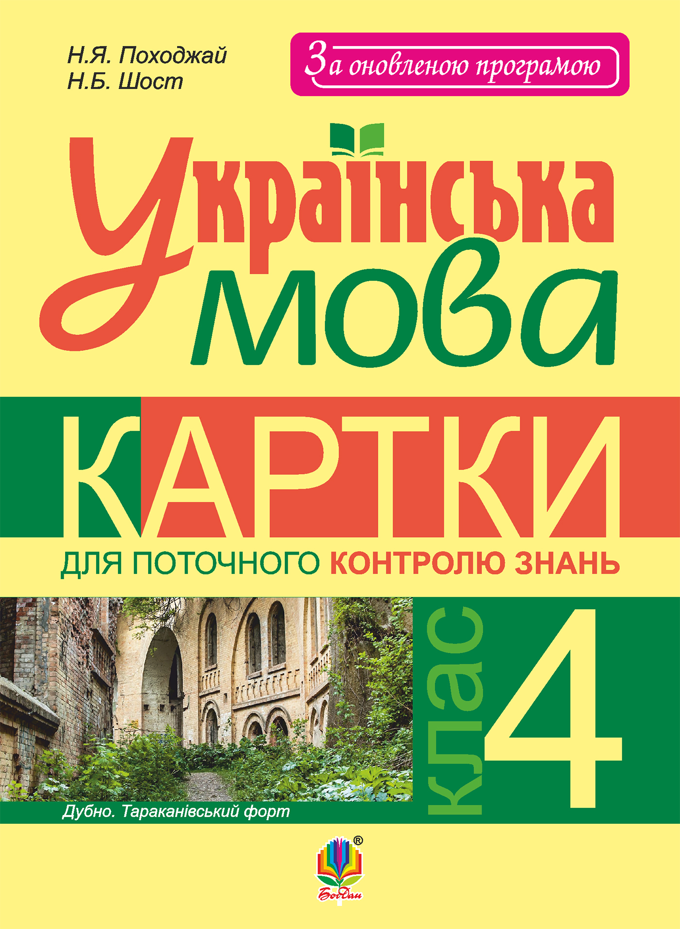 Tytuł: Українська мова. Картки для поточного контролю знань : 4 кл.
Autor: Надія Походжай
Wydawnictwo: Видавництво Богдан
Formaty: PDF