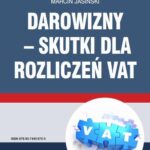 Darowizny – skutki dla rozliczeń VAT — okładka e-booka