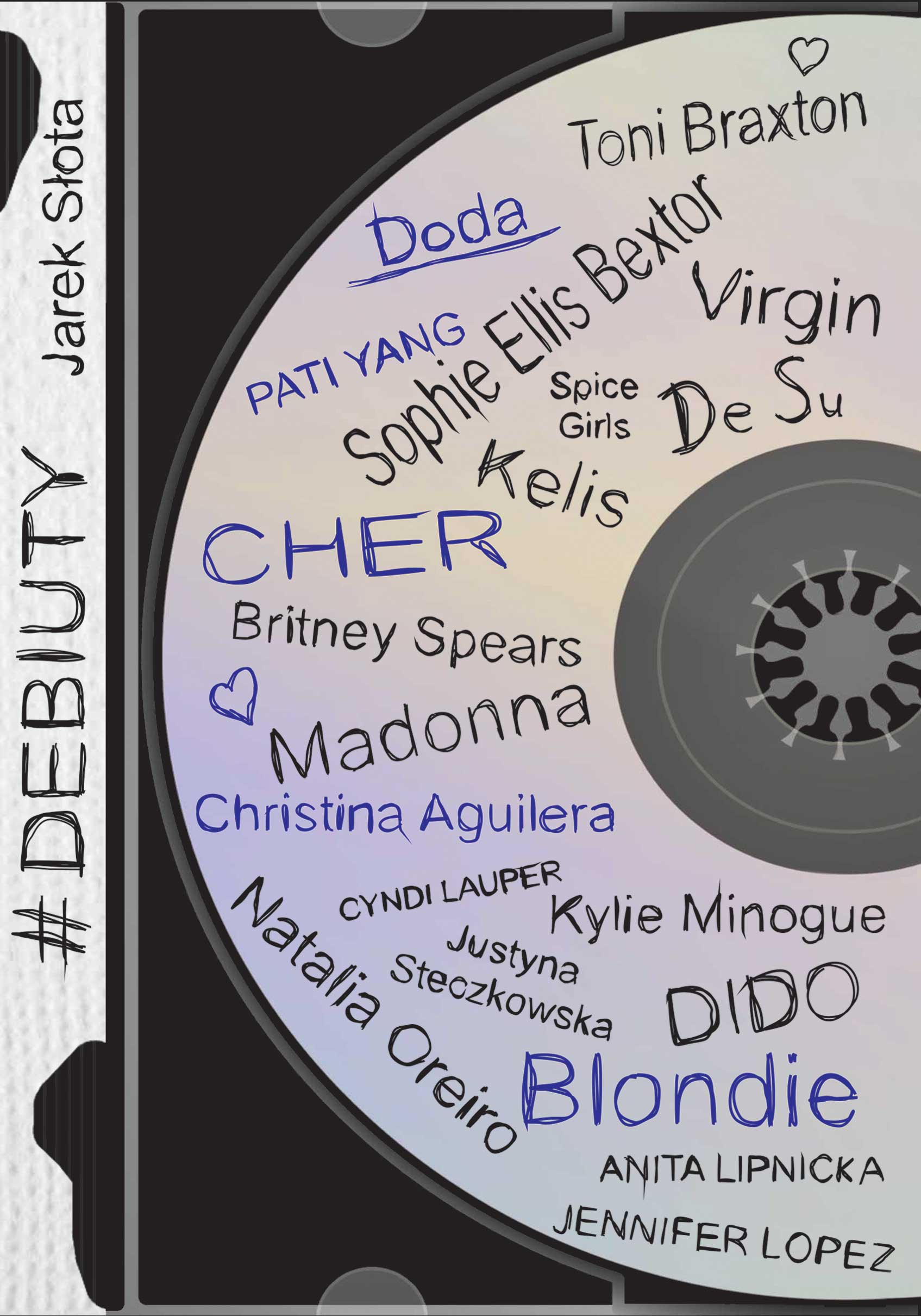 Debiuty — okładka e-booka