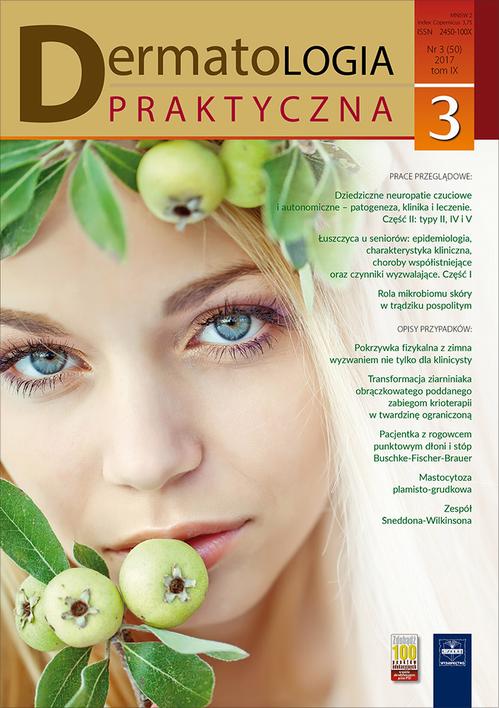 Tytuł: Dermatologia Praktyczna 3/2017
Autor: Andrzej Kaszuba
Wydawnictwo: Czelej
Formaty: EPUB