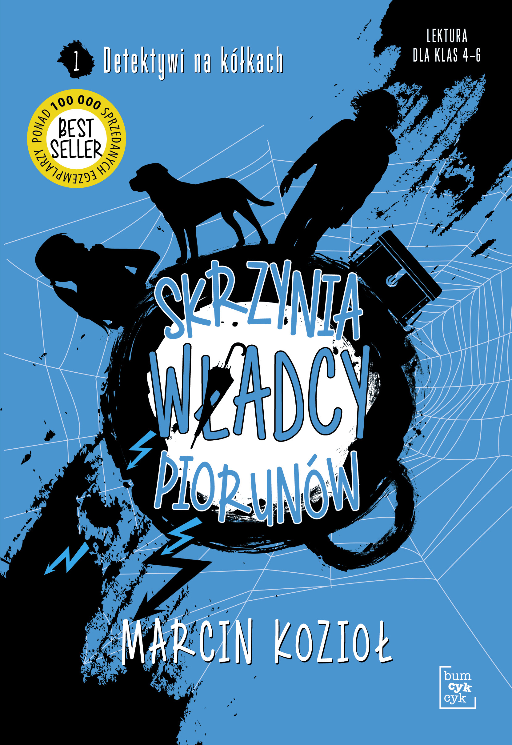Tytuł: Detektywi na kółkach (#1). Skrzynia Władcy Piorunów
Autor: Marcin Kozioł
Wydawnictwo: Wydawnictwo Bumcykcyk
Formaty: EPUB, MOBI