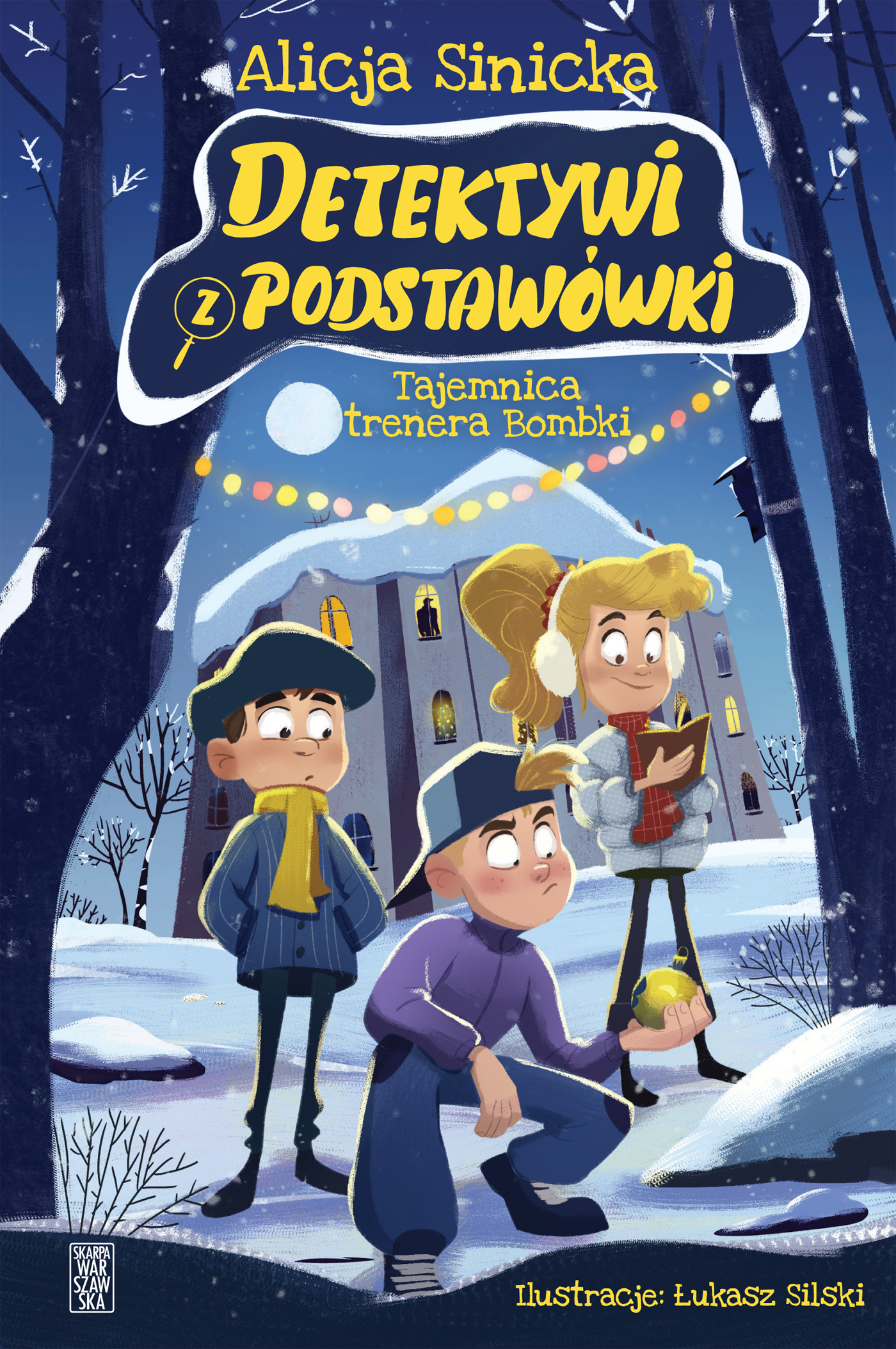 Tytuł: Detektywi z podstawówki. Tajemnica trenera Bombki
Autor: Alicja Sinicka
Wydawnictwo: Skarpa Warszawska
Formaty: EPUB, MOBI